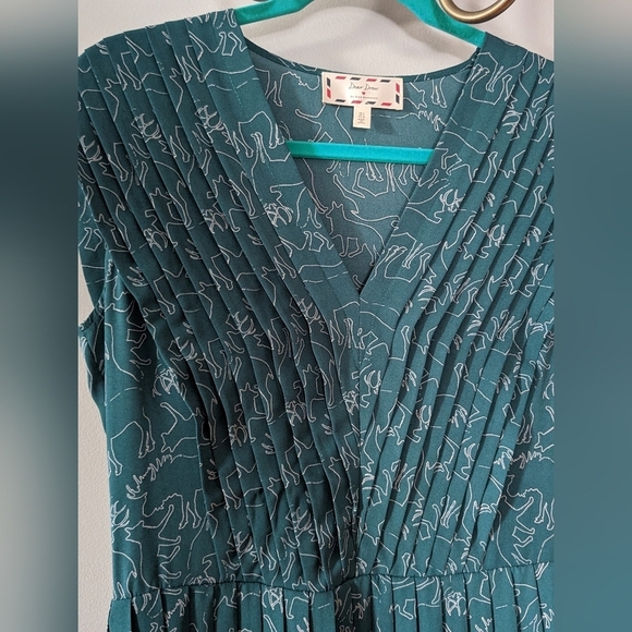 Dear Drew by Drew Barrymore Pleated Dress NWOT - Picture 10 of 10